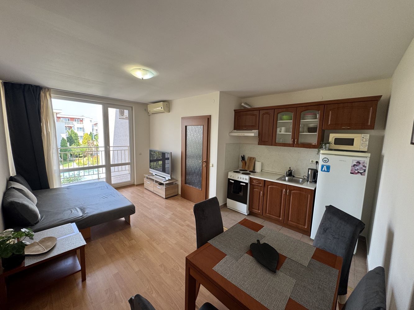 Two-room apartment in Sunny Beach – excellent location near the water park, a property worth considering