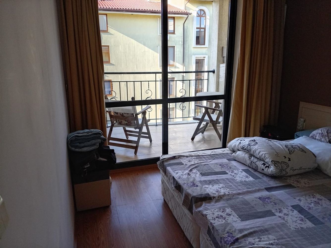 Spacious One-Bedroom Apartment with Pool View in Sunny Beach