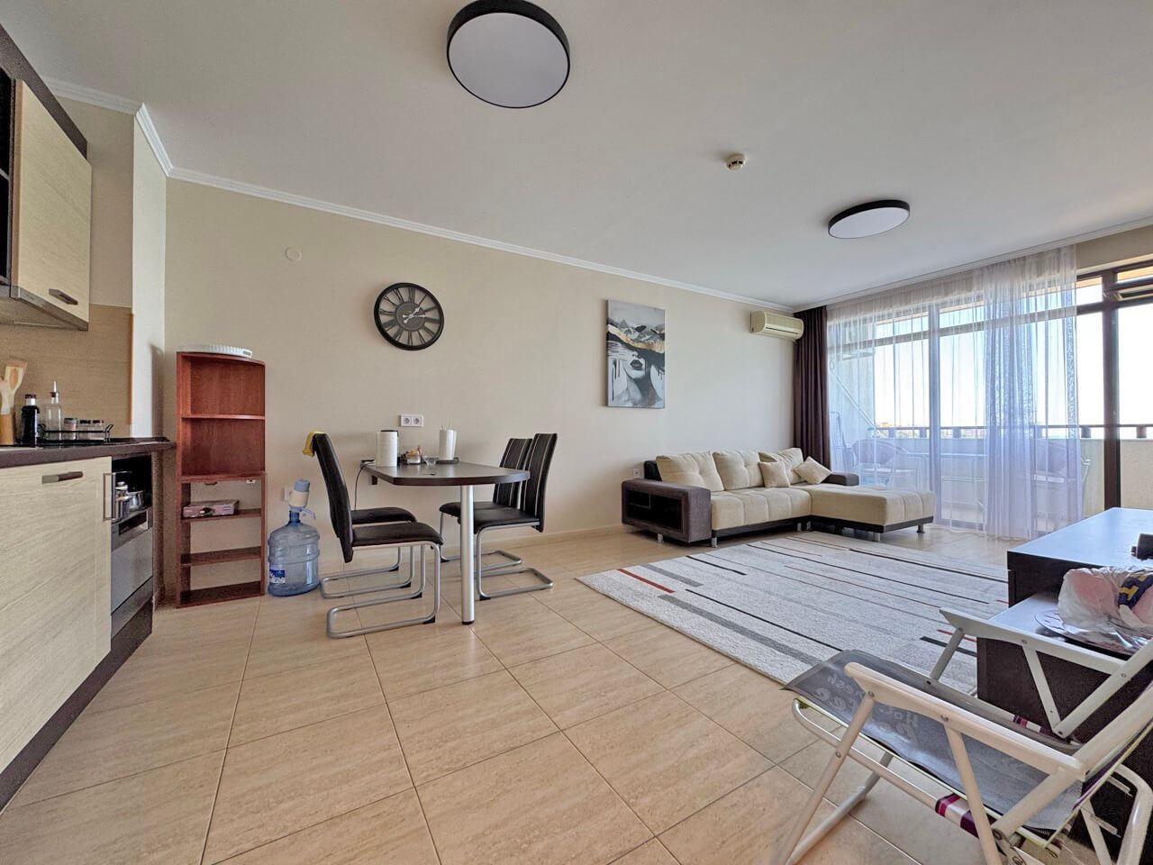 One-Bedroom Apartment on the First Line with Panoramic Sea View in Sveti Vlas