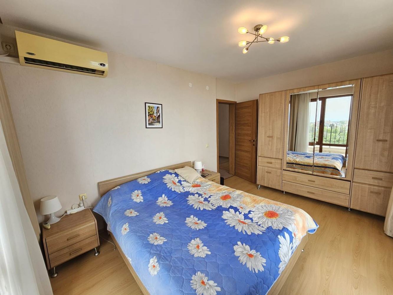 Sveti Vlas – three-bedroom apartment with direct panoramic sea view in a first-line complex