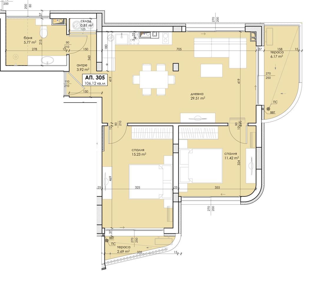 A New Standard of Living in Sozopol – A Three-Room Apartment in a Modern Next-Generation Building