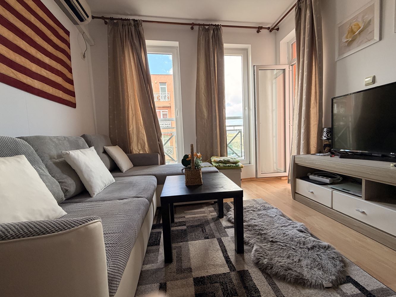 Small apartment, great opportunity – ready one-bedroom apartment near Sunny Beach