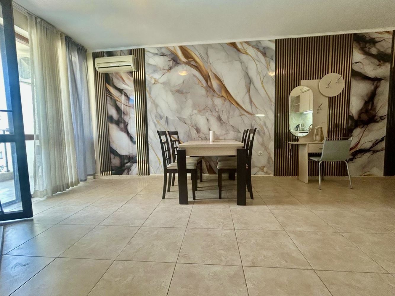 Spacious Two-Bedroom Apartment in Nessebar – Fully Furnished and Ready to Move In