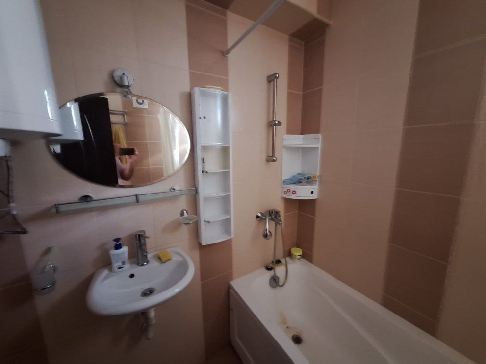 No maintenance fee – ground-floor studio with a private garden 200 m from the South Beach in Ravda