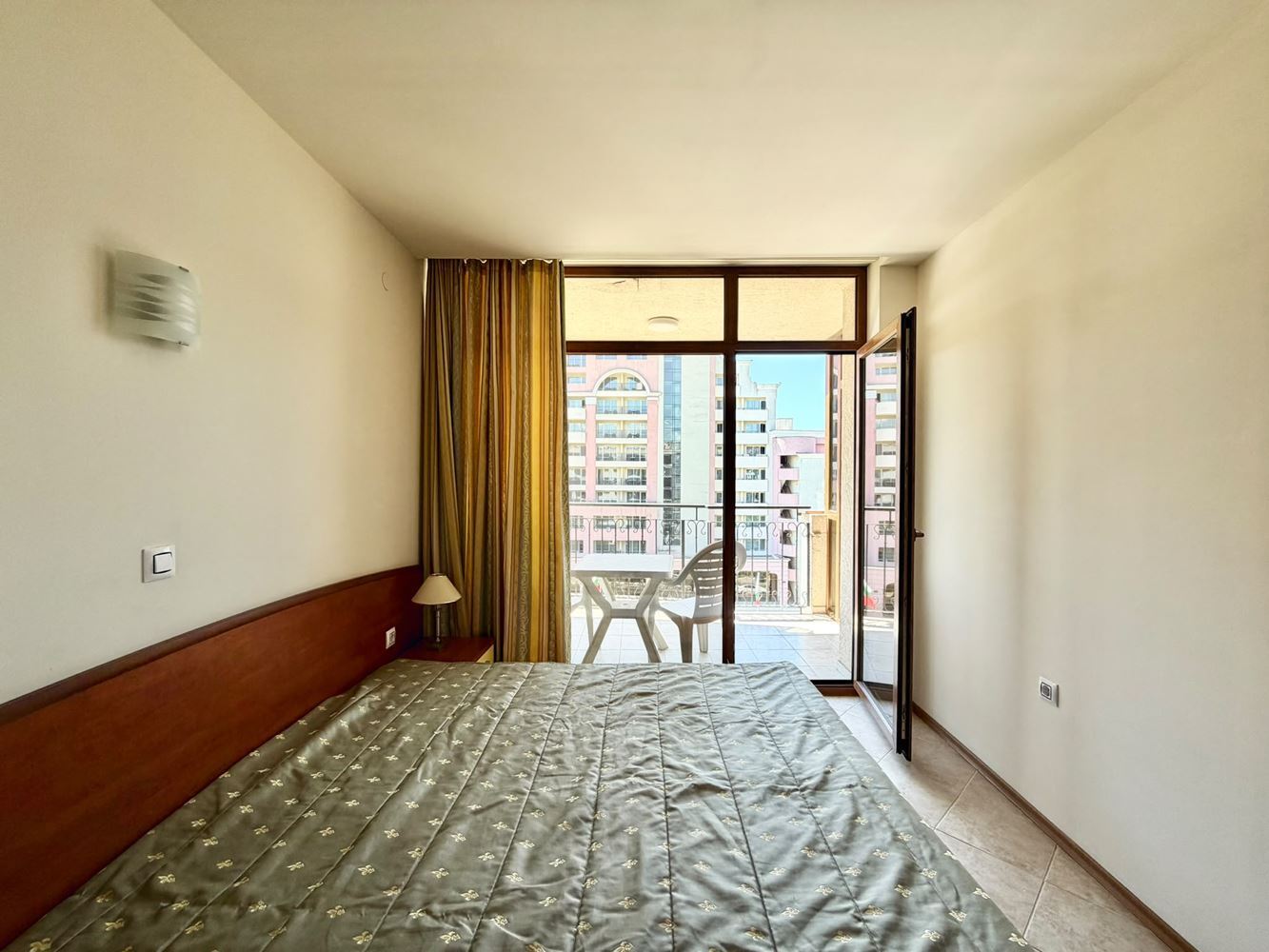 Spacious One-Bedroom Apartment with Sea View on the Second Line in Sunny Beach