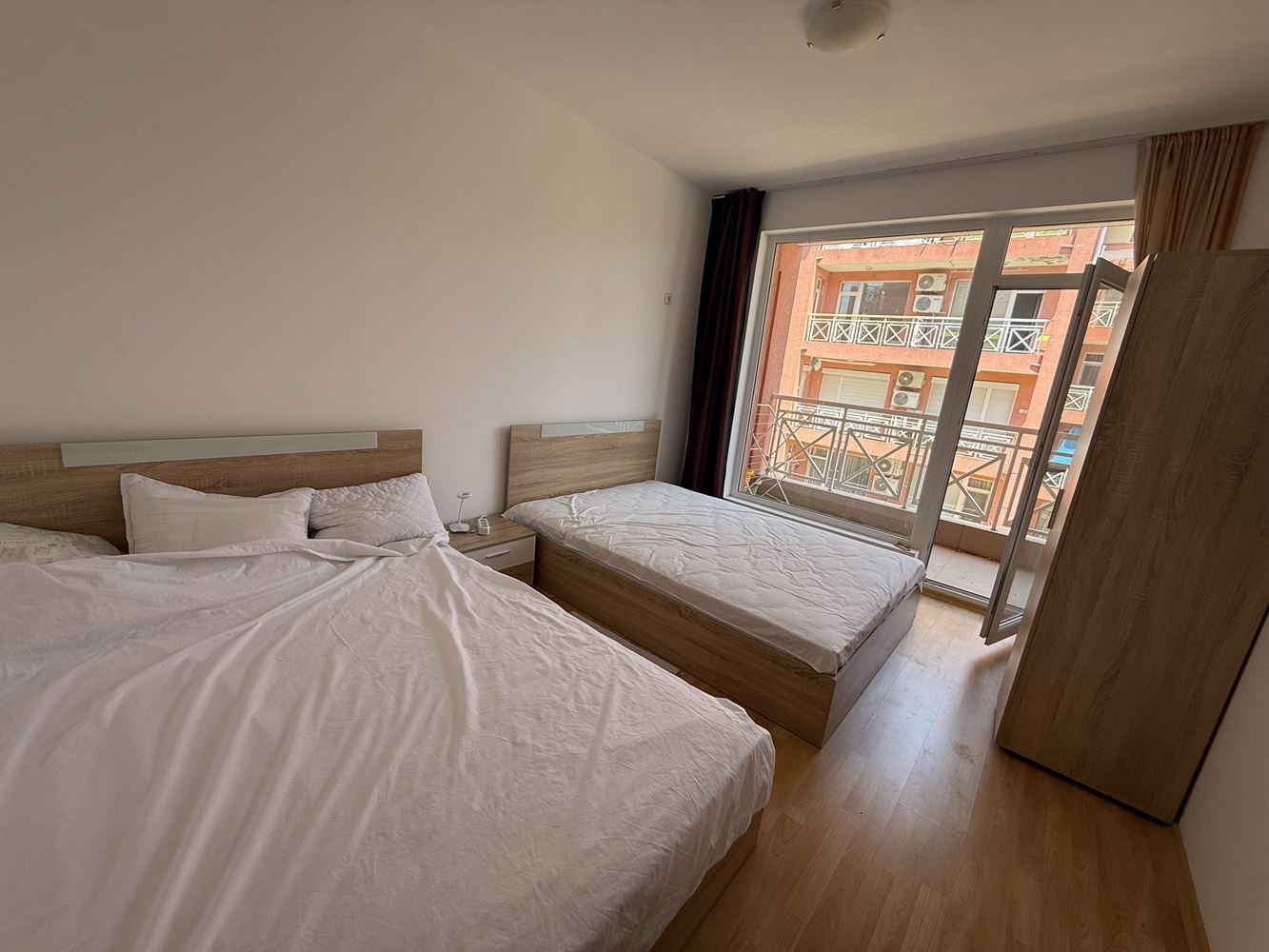 Furnished One-Bedroom Apartment with Pool View in Sunny Beach