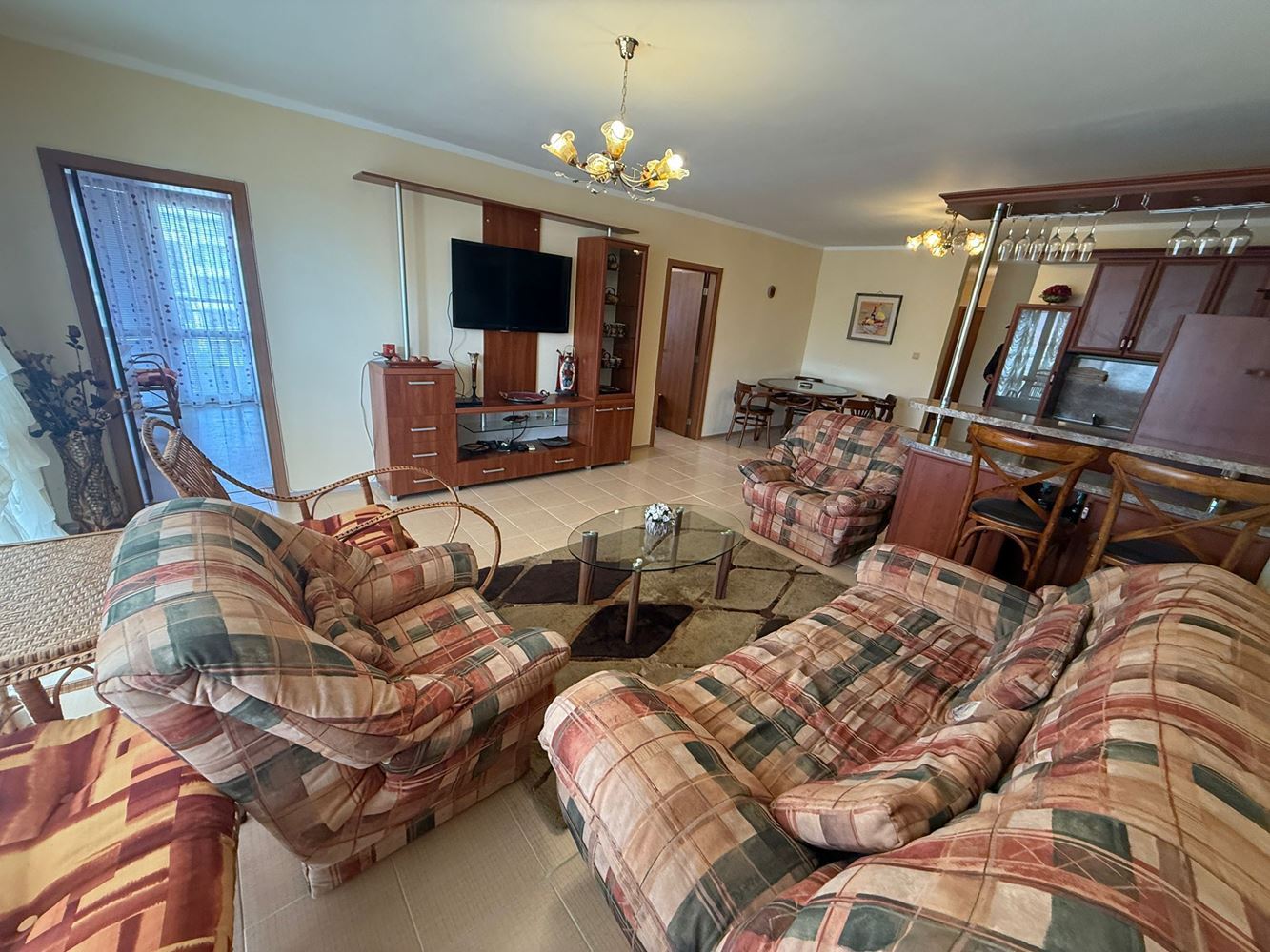 Spacious two-bedroom apartment in Sunny Beach – comfort, nature and low maintenance fee