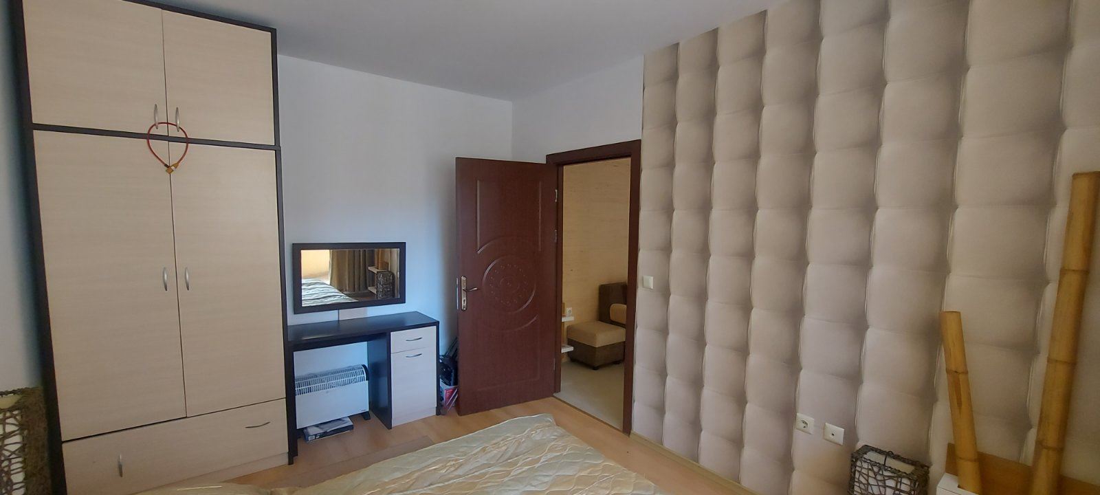 Spacious two-bedroom apartment in a modern complex in the center of Sunny Beach