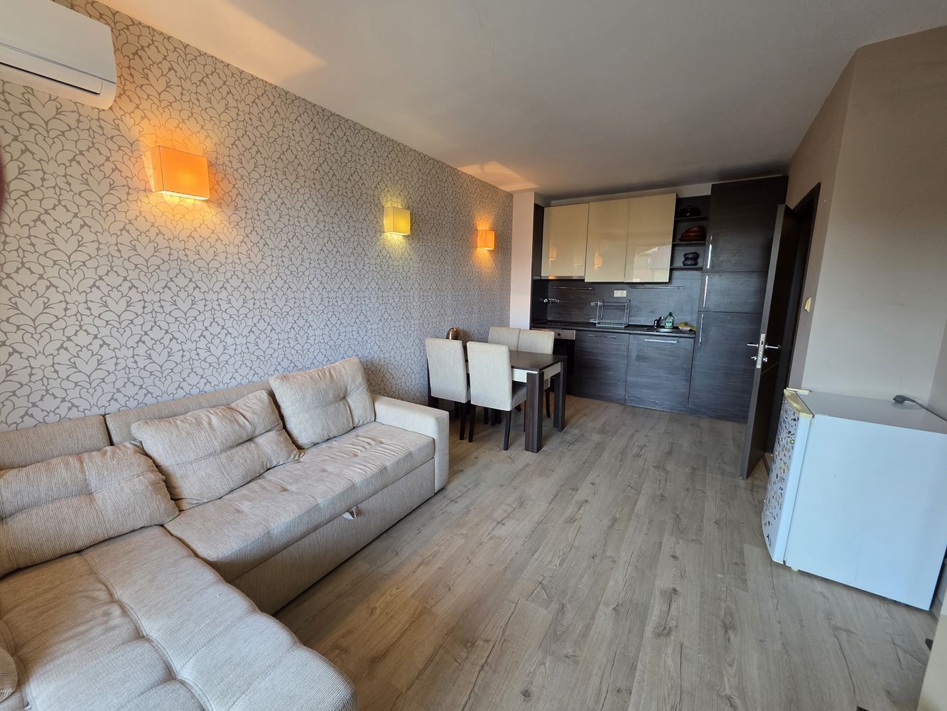 Wonderful one-bedroom apartment in a complex in Sunny Beach – pool view; style and comfort