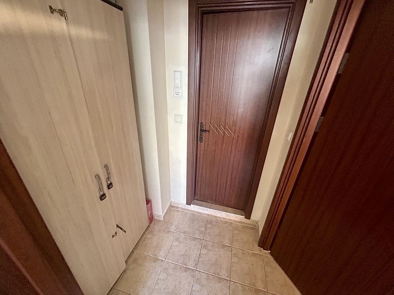 Spacious one-bedroom apartment with a green view in Nessebar – ready to move in