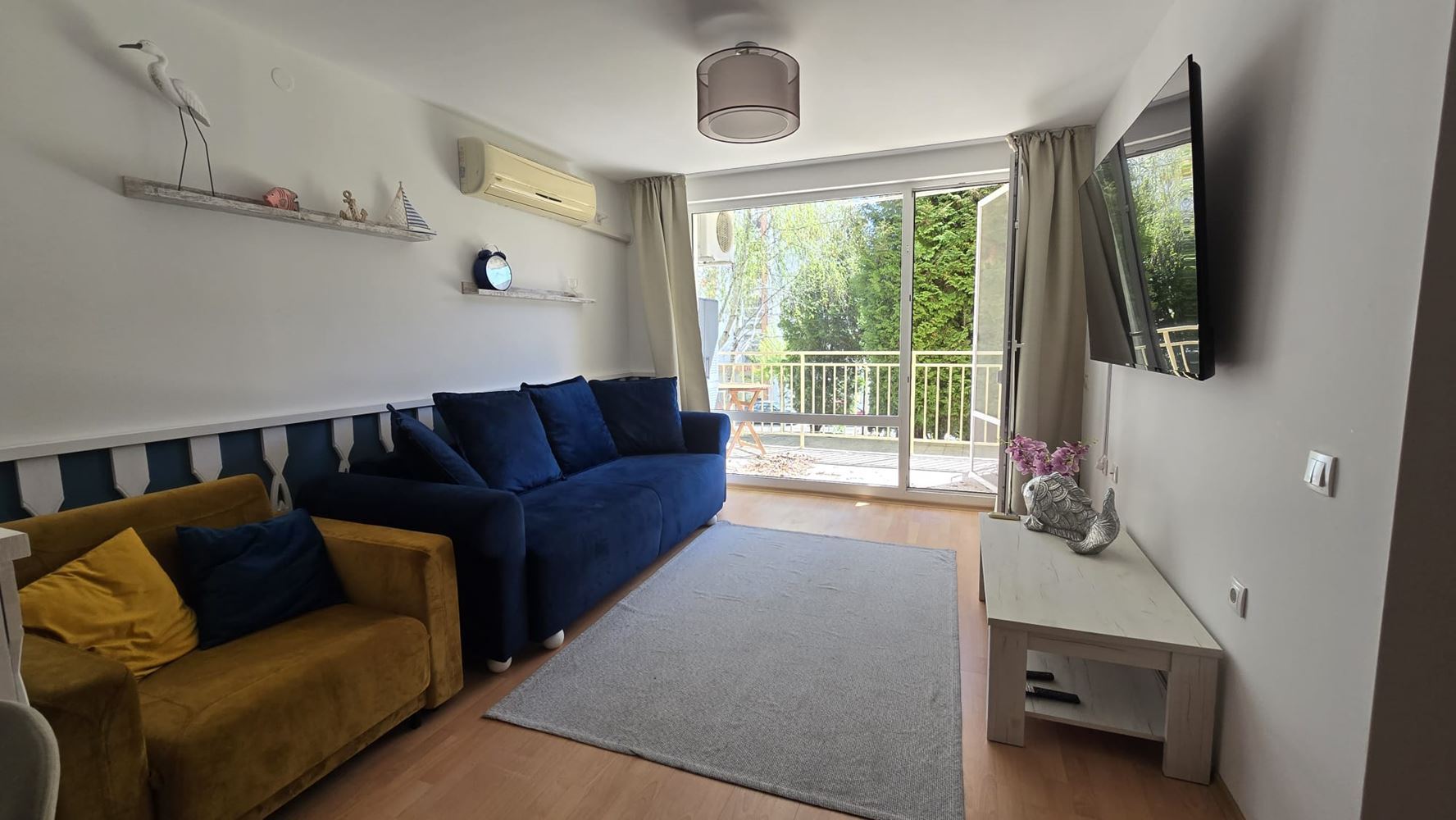 Stylish one-bedroom apartment in an elite complex in Sveti Vlas – comfort, tranquility, and year-round convenience