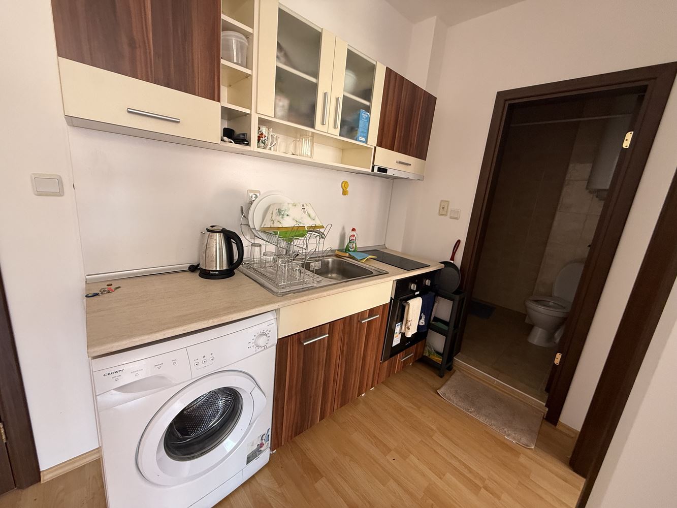 Furnished One-Bedroom Apartment with Pool View in Sunny Beach