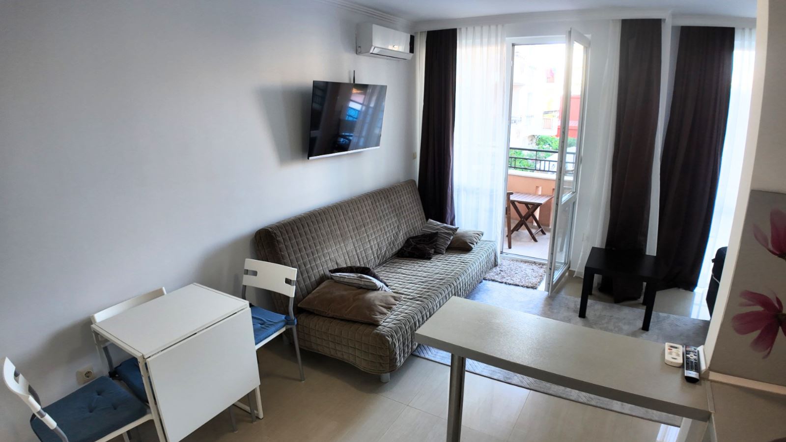 Stylish Studio with Pool View in Sunny Beach – Comfort and Excellent Amenities