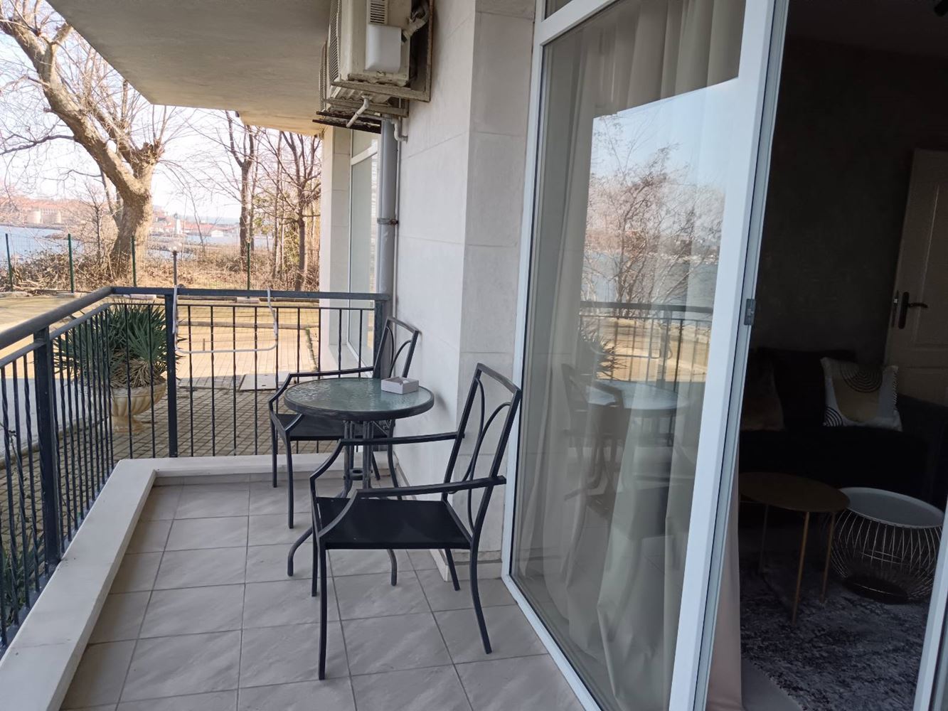 Beachfront Property in Nessebar – One-Bedroom Apartment with Direct Sea View, Ready to Move In