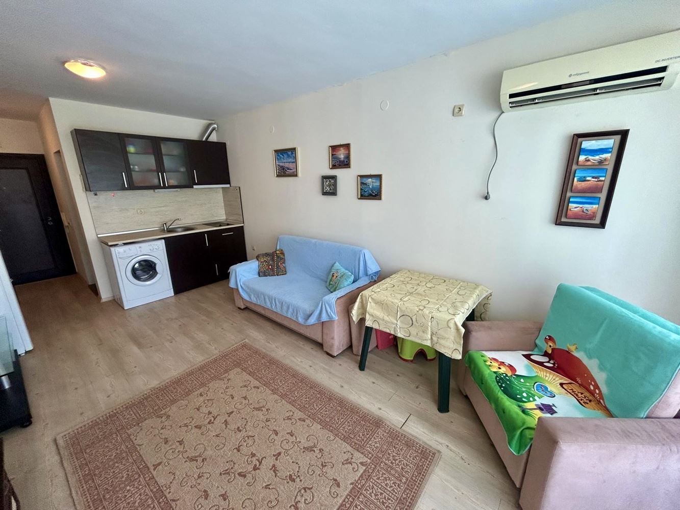 Cozy and Spacious Studio in Ahtopol – Ready for Use, Act 16 and Pool View