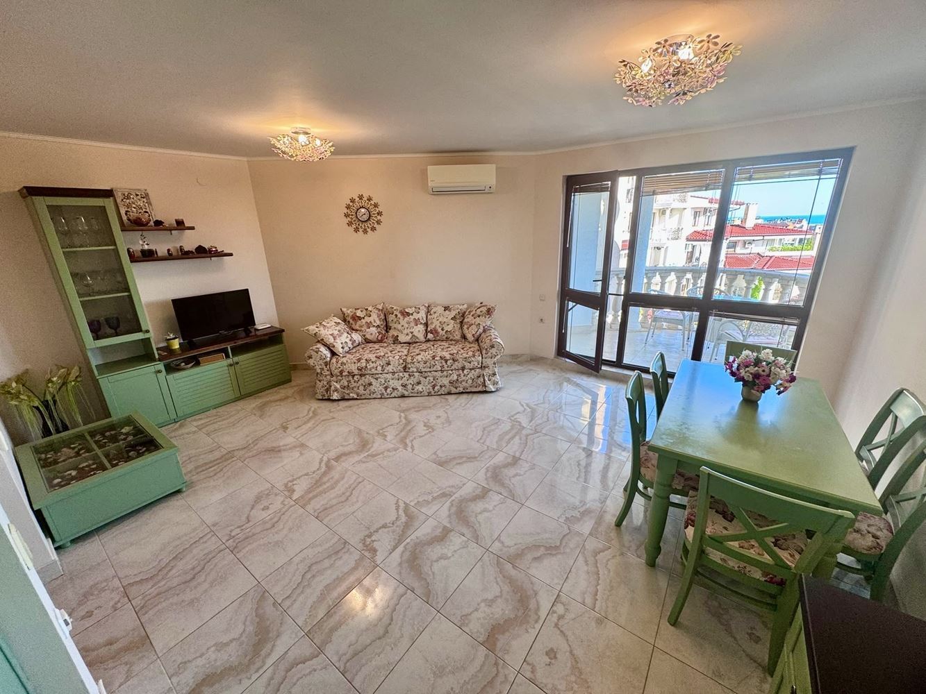 Spacious Two-Bedroom Apartment with Sea Panorama in a Prestigious Complex in Nessebar – Comfort, Space and Impressive Views