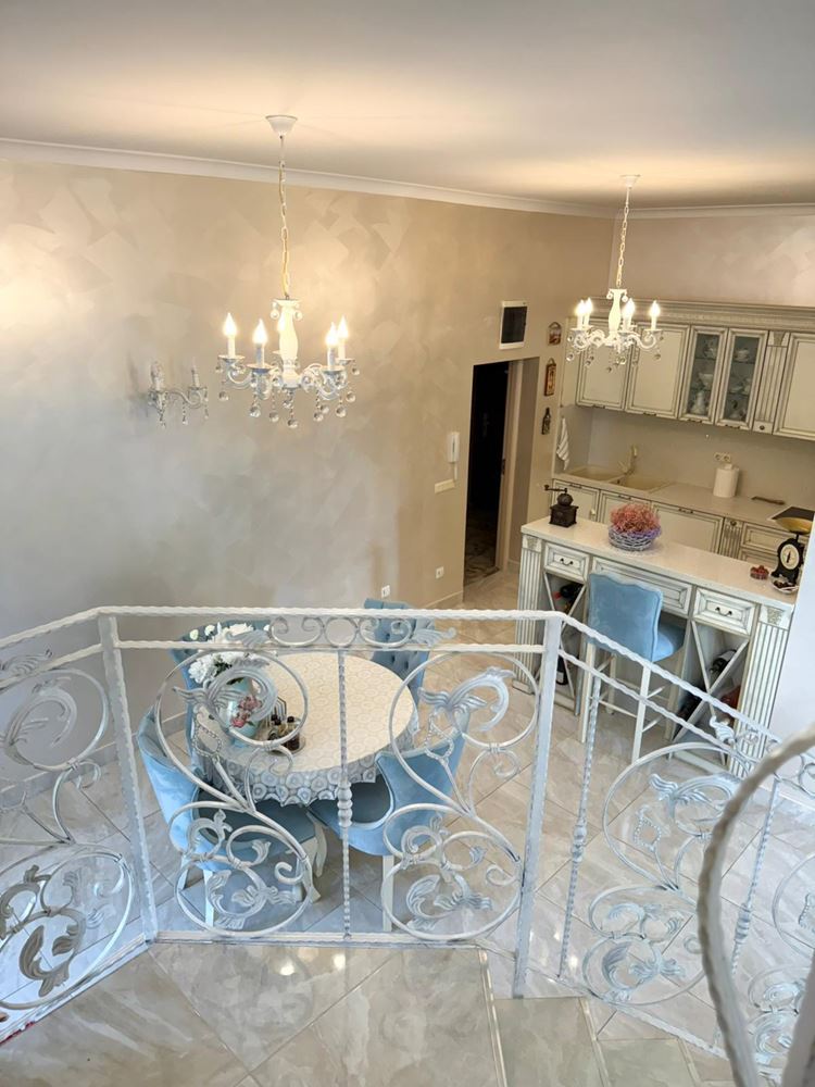 Luxury duplex apartment with spacious veranda and pool view in Sveti Vlas