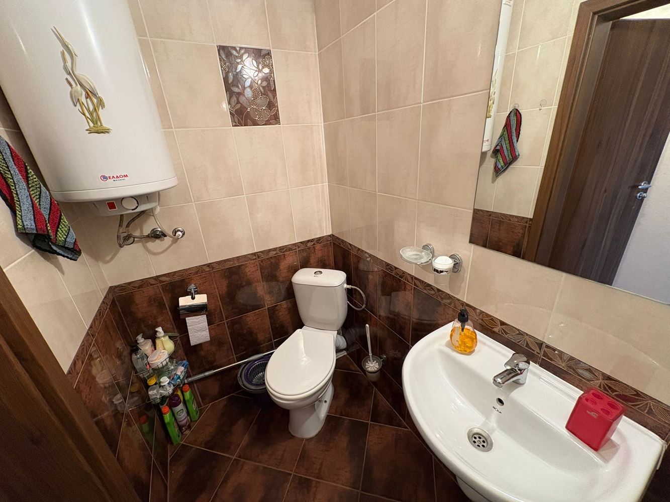 Three-room Apartment with Panoramic Sea View in Sveti Vlas – 200 m from the Beach