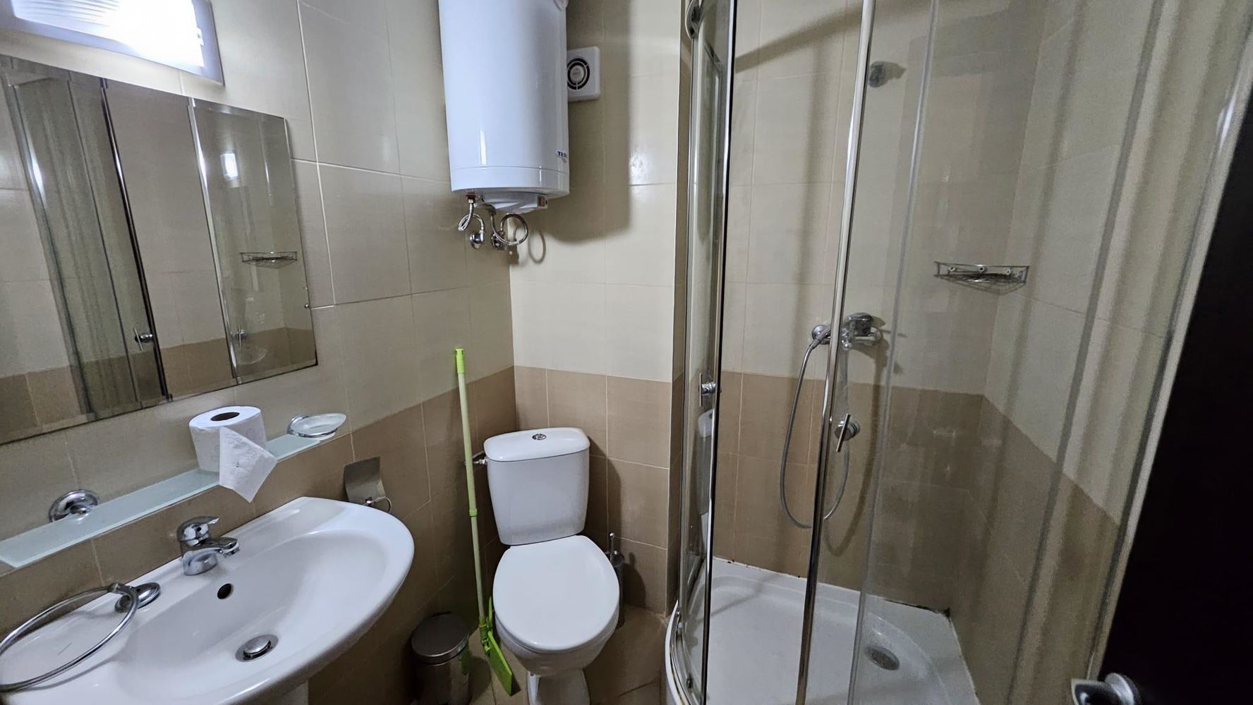 Cozy studio in a modern complex in Sunny Beach with swimming pool and fitness, a short walk from the beach