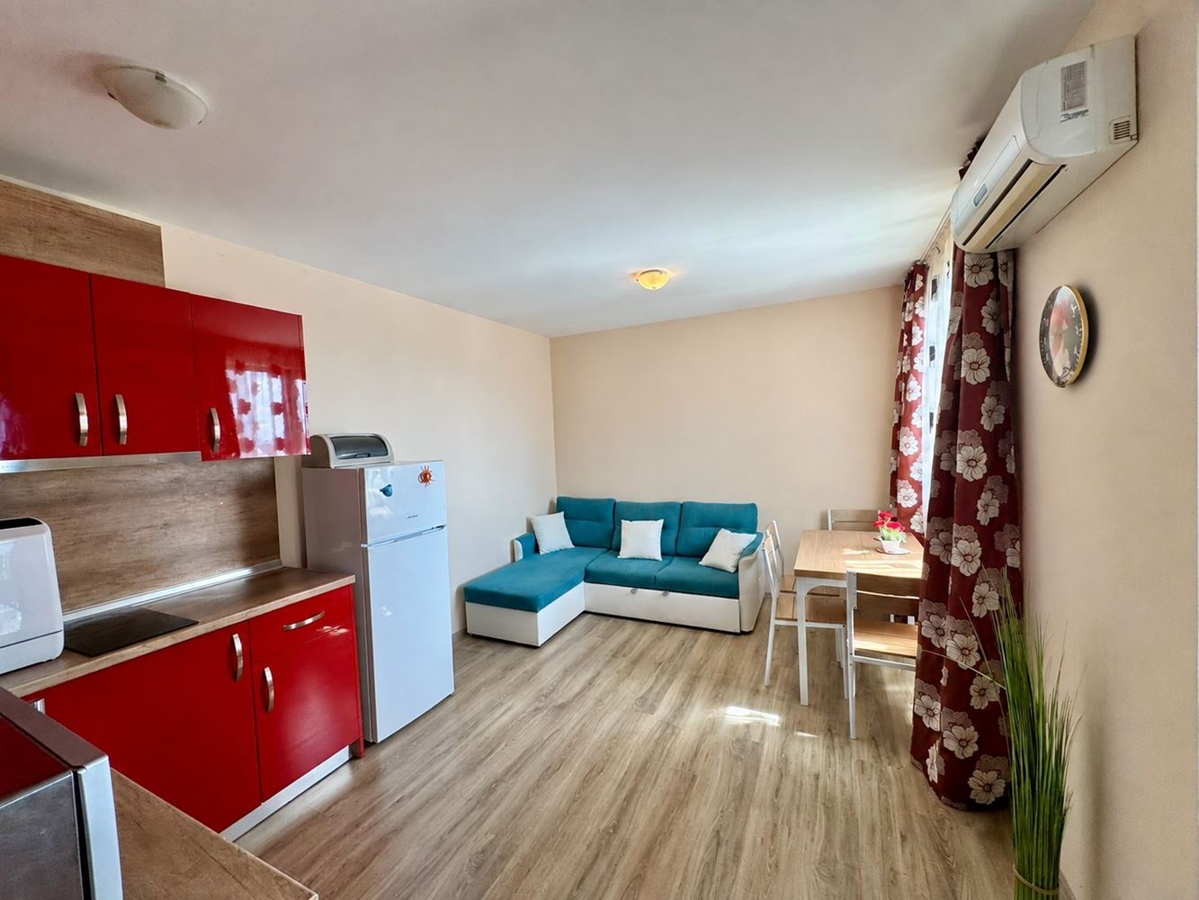 Sea view and comfort in Nessebar – fully furnished one-bedroom apartment