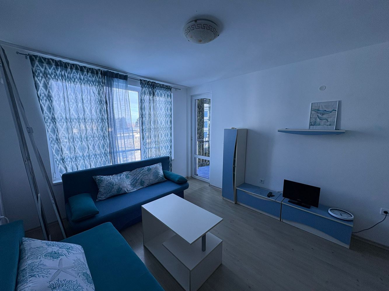 Spacious Two-Room Apartment on the First Sea Line in Pomorie