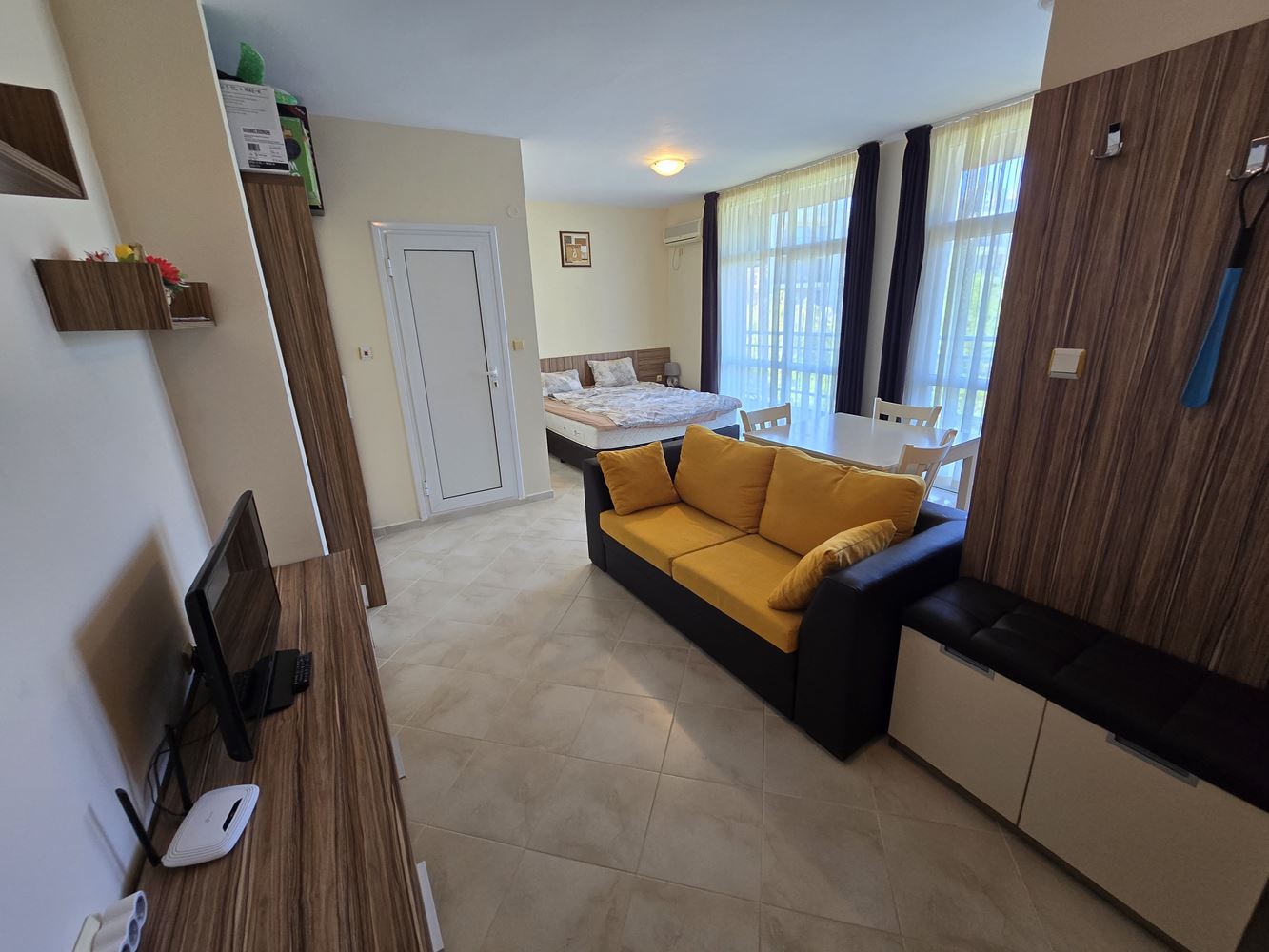 Sunny Beach – Spacious Studio with Excellent Potential for Conversion into a Small One-Bedroom Apartment