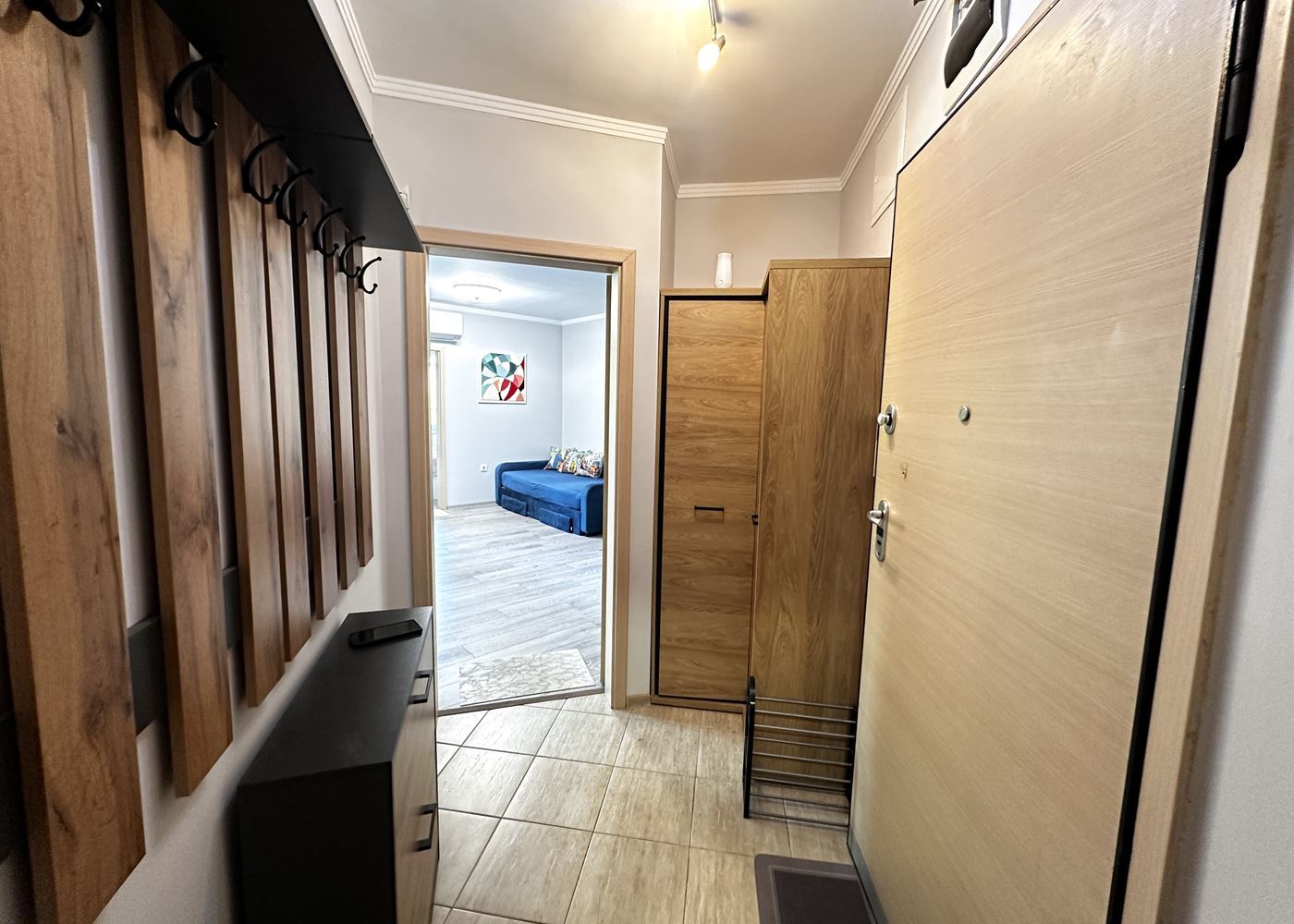 Two-room apartment 100 metres from the beach in Nessebar – tranquillity, greenery and an excellent location