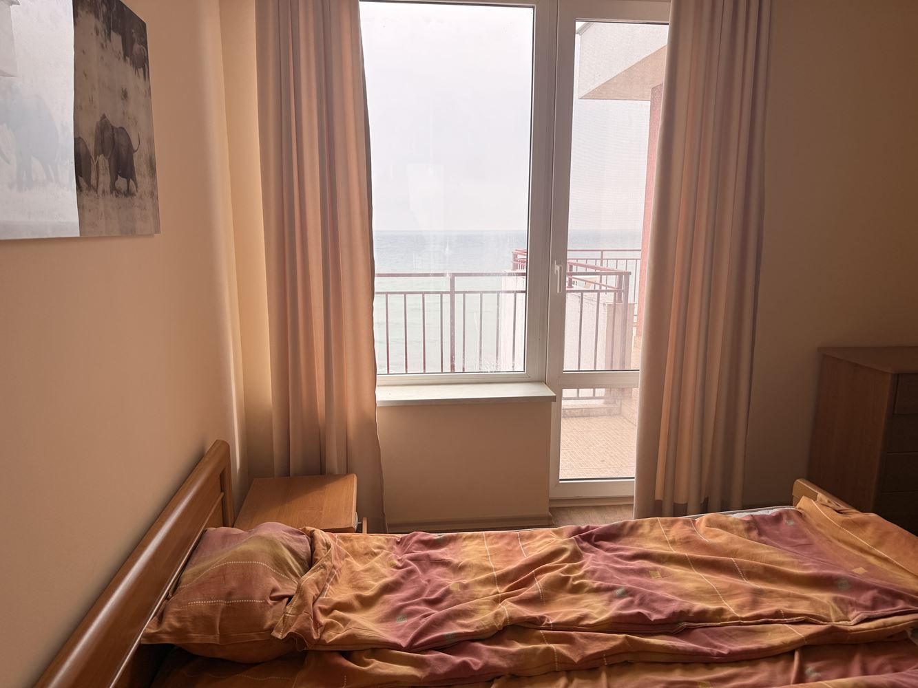 Two-room Apartment on the First Line with Direct Sea View – Sunny Beach