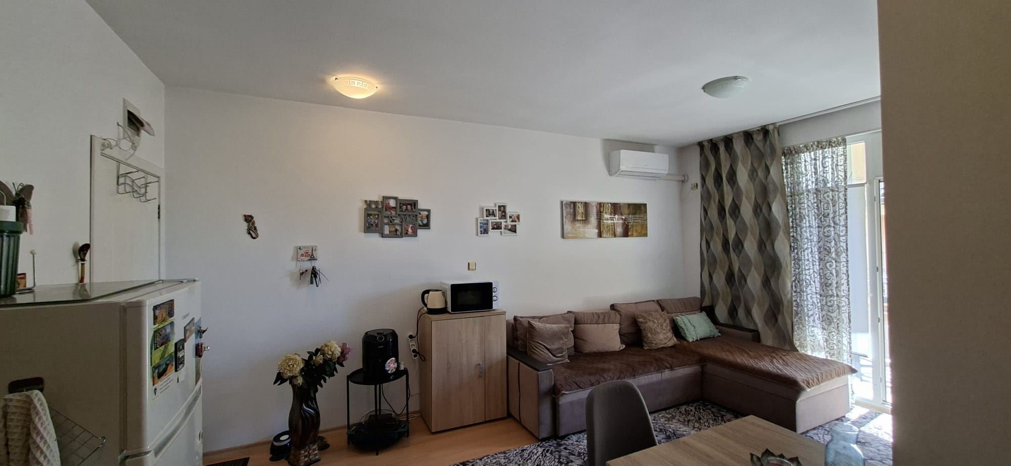 Spacious and bright one-bedroom apartment in a well-maintained complex near Sunny Beach