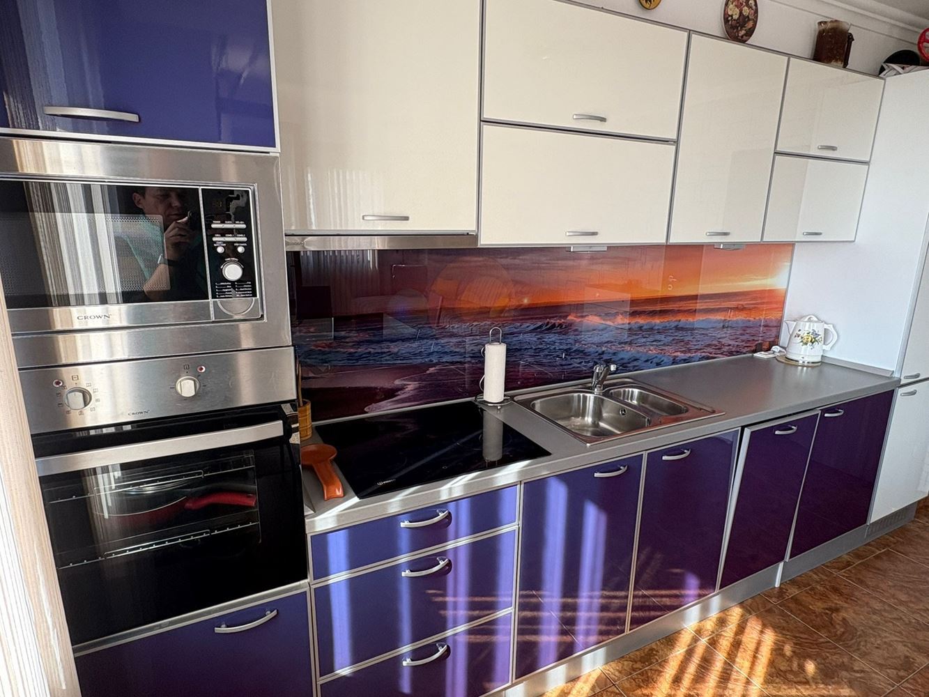 Three-room Apartment with Panoramic Sea View in Sveti Vlas – 200 m from the Beach
