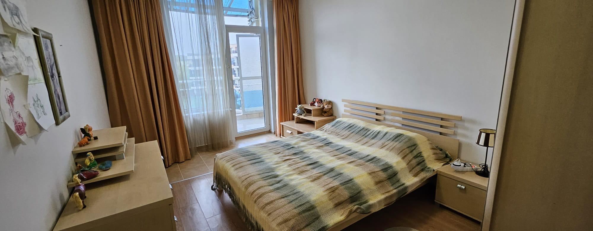 Luxury and space right by the beach – two-bedroom apartment in Ravda, 50 meters from the sea