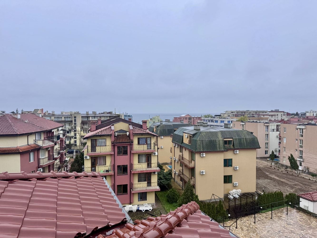 One-bedroom apartment with panoramic sea view in Nessebar – only 200 m from the beach, excellent investment and seaside home
