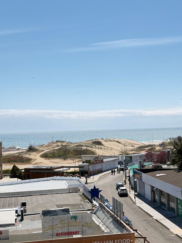 Luxury two-bedroom apartment with sea view 100 meters from the beach in Sunny Beach