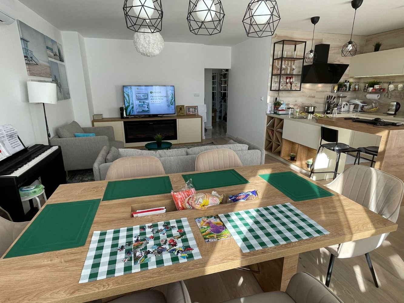 Spacious Five-Room Apartment with Sea Panorama in Pomorie – Comfort, Style and Functionality for a Large Family