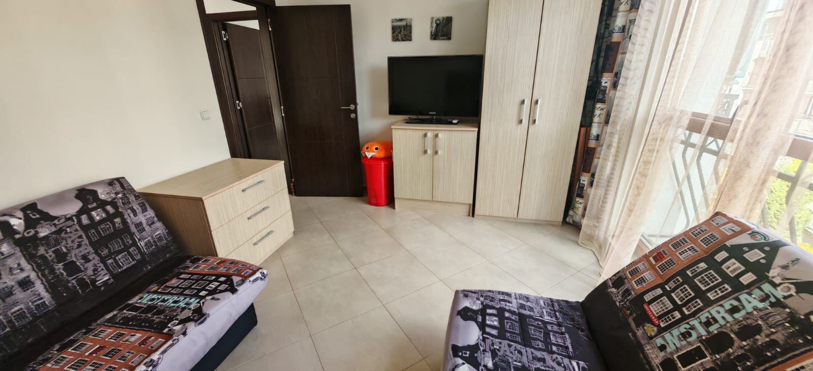 Two-Bedroom Apartment in a Complex with a Mini Water Park and SPA in Sunny Beach