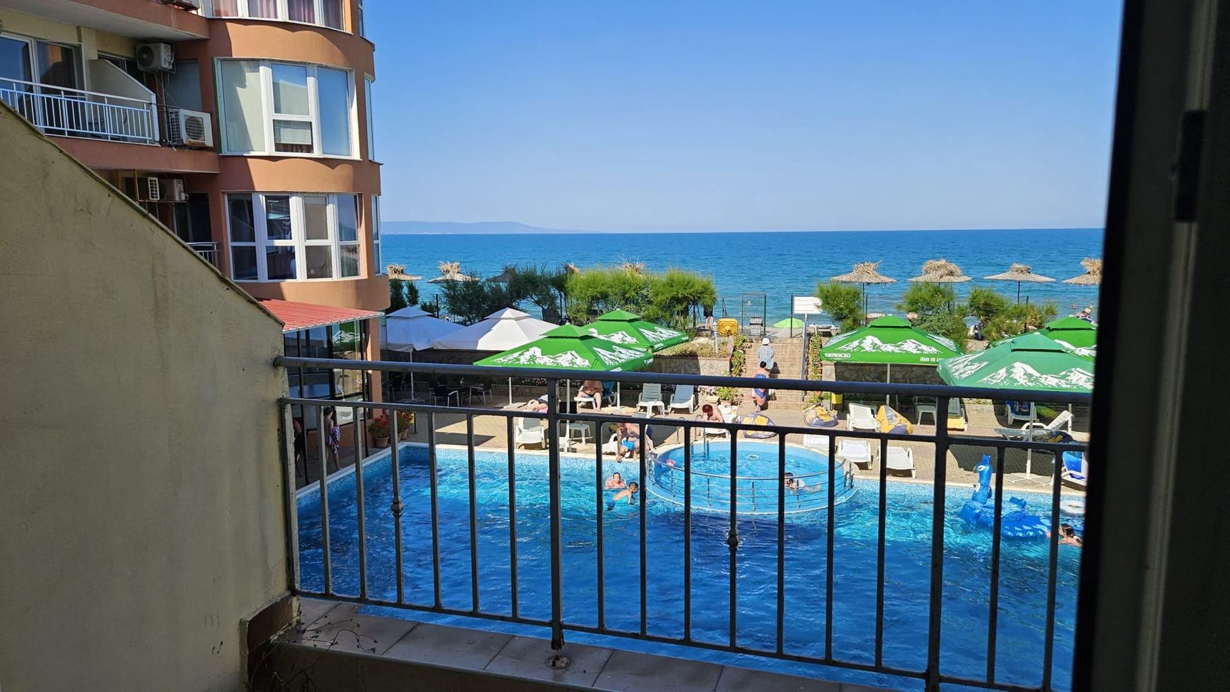 Studio with Front Sea View on the First Line in Pomorie – The Perfect Seaside Property