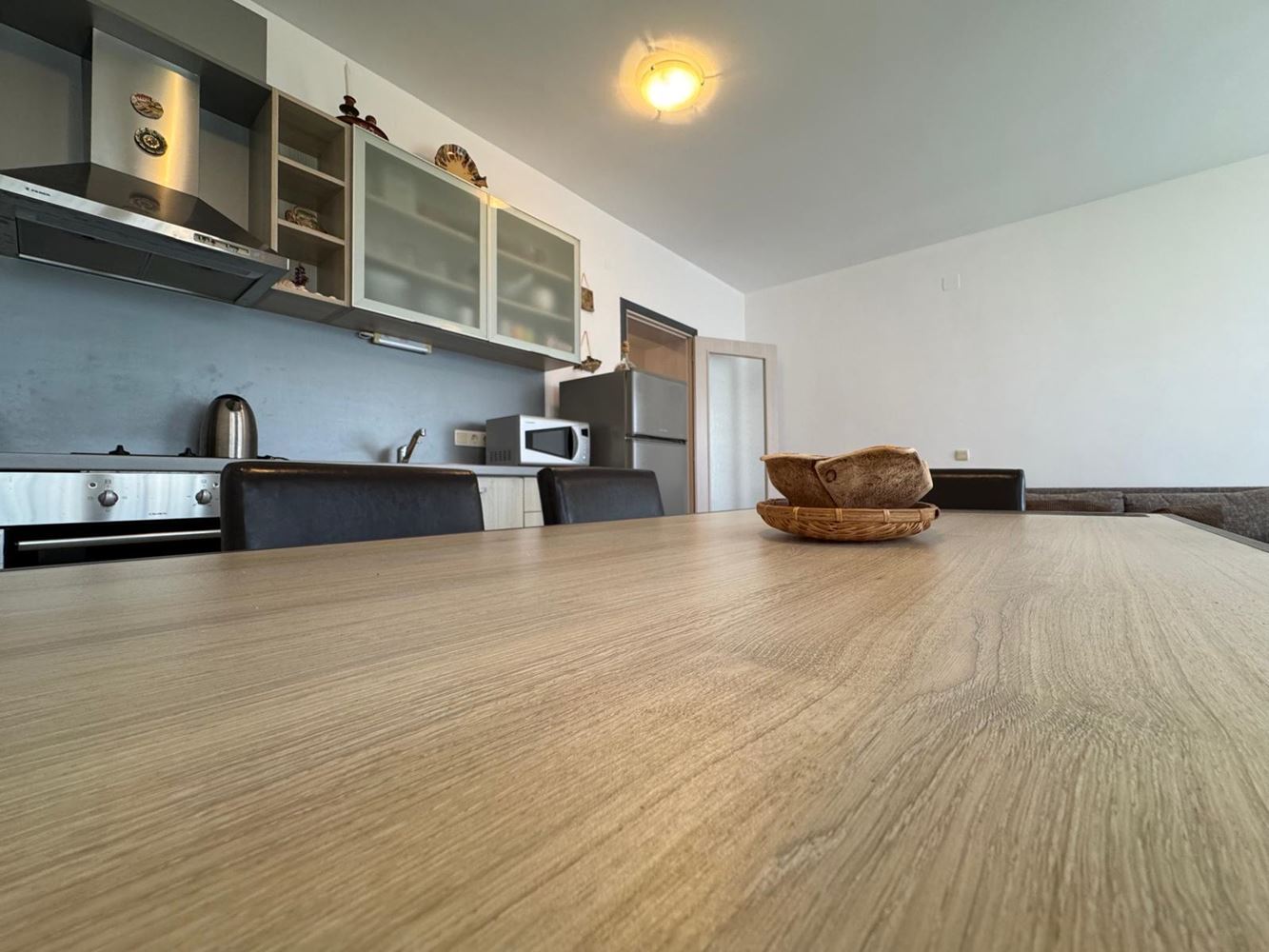 Two-bedroom apartment with sea panorama and private beach in a prestigious complex in Chernomorets