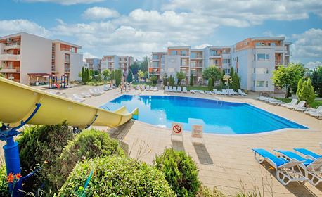Spacious Apartment with Two Bedrooms in Sunny Beach – Panoramic View and Quiet Location
