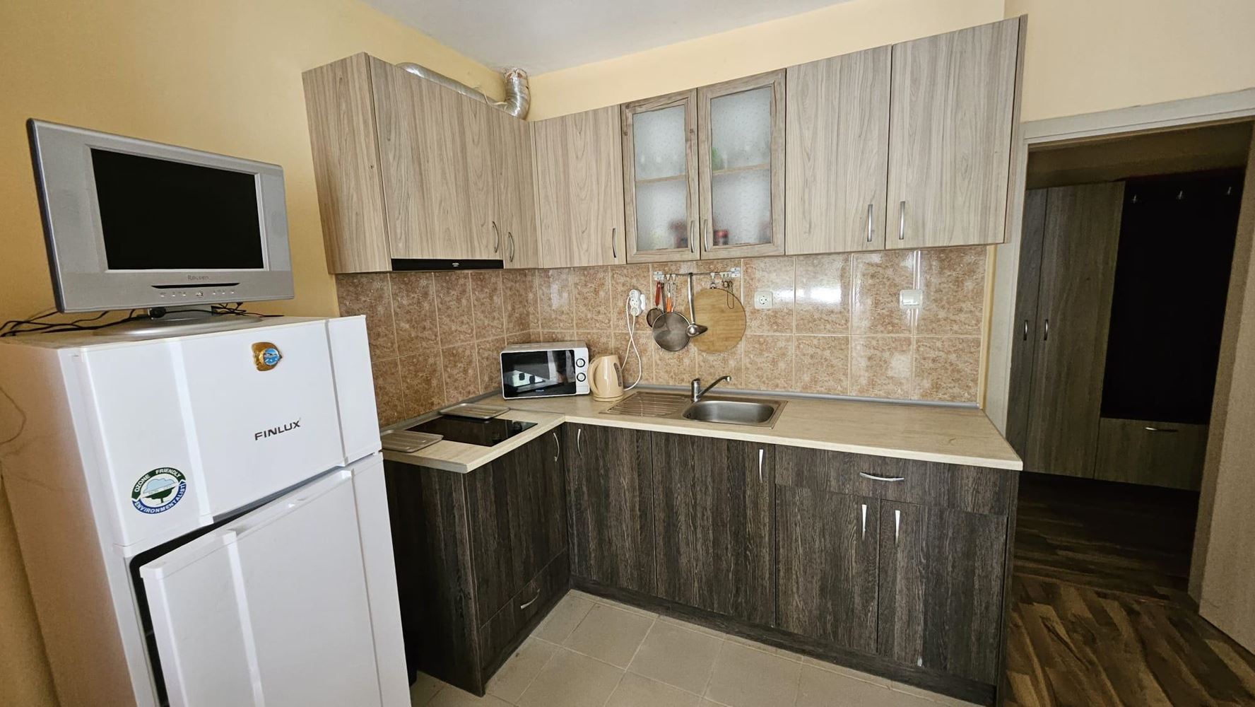 Spacious one-bedroom apartment in Nessebar, Cherno More district – no maintenance fee and with Act 16