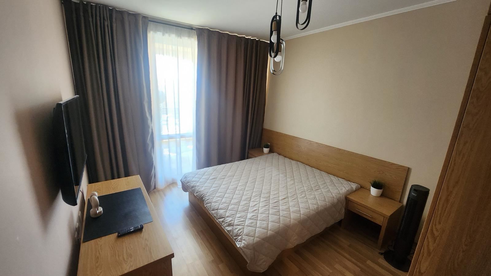 Comfortable One-Bedroom Apartment in a Complex in Sunny Beach with a Swimming Pool and Year-Round Maintenance