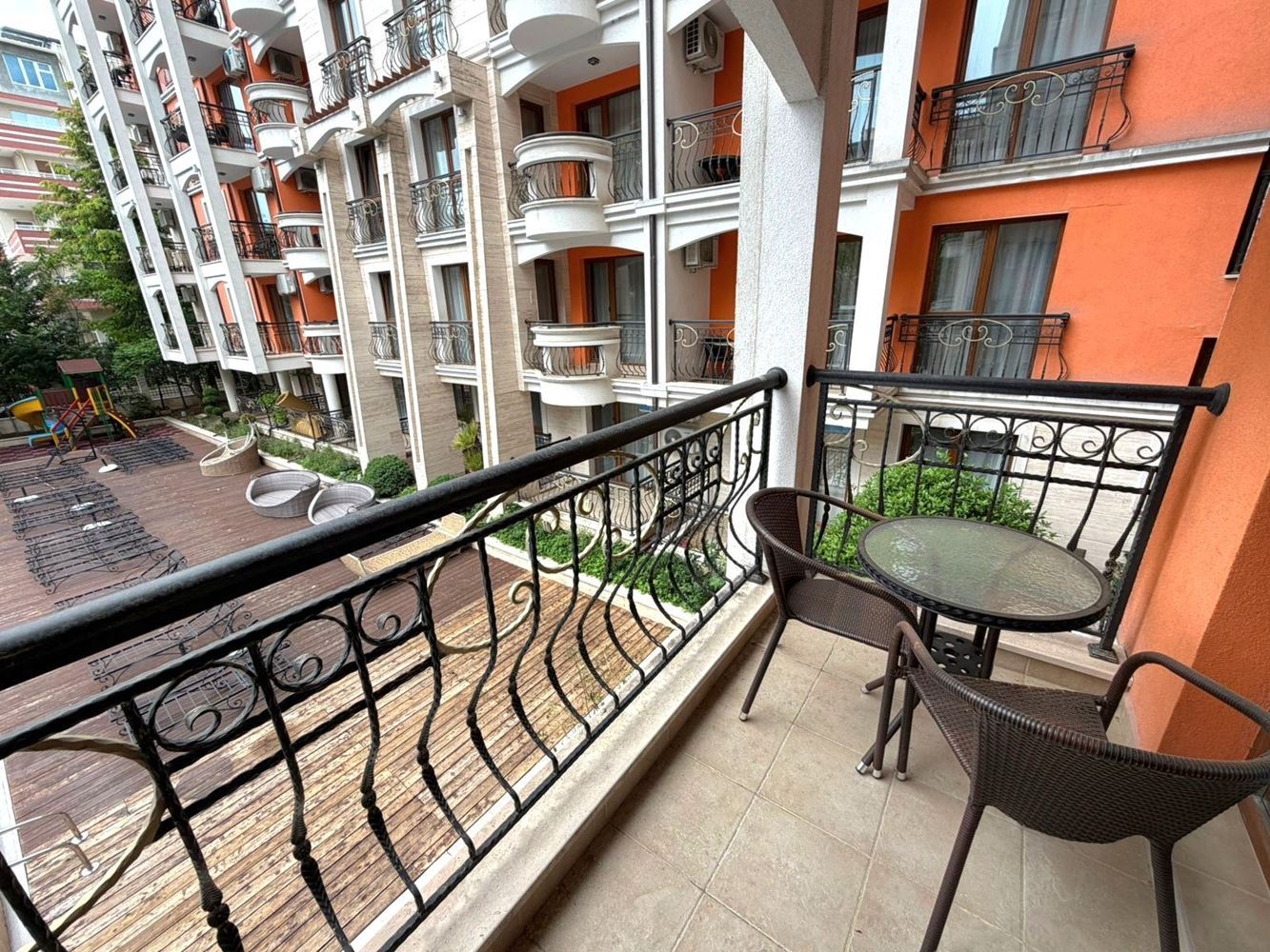 One-Bedroom Apartment with Pool View in a Year-Round Complex in the Heart of Sunny Beach