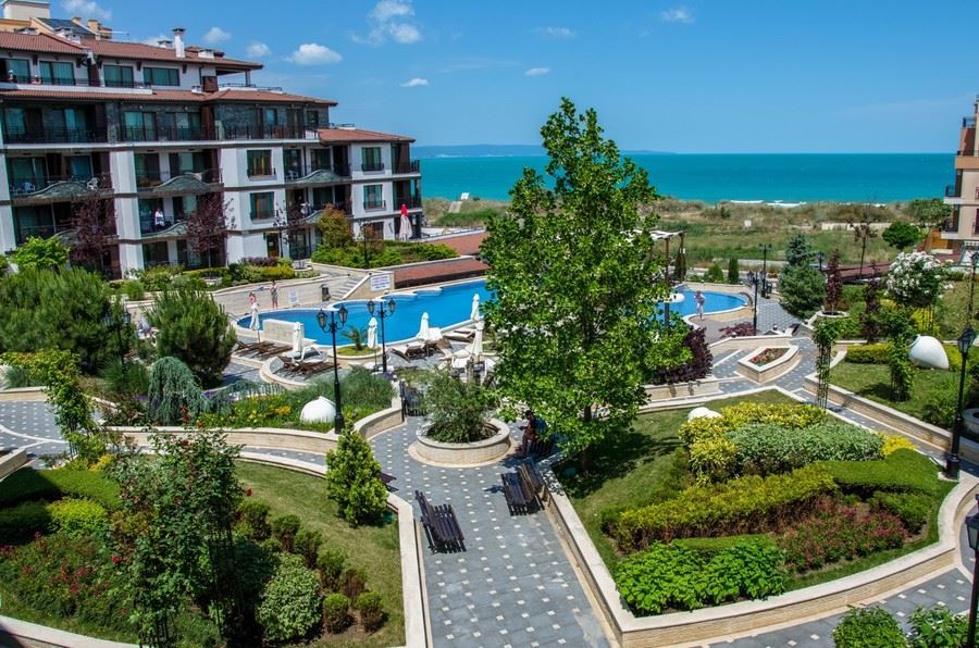Studio 50 metres from the sea in Pomorie – luxury, comfort and an excellent location