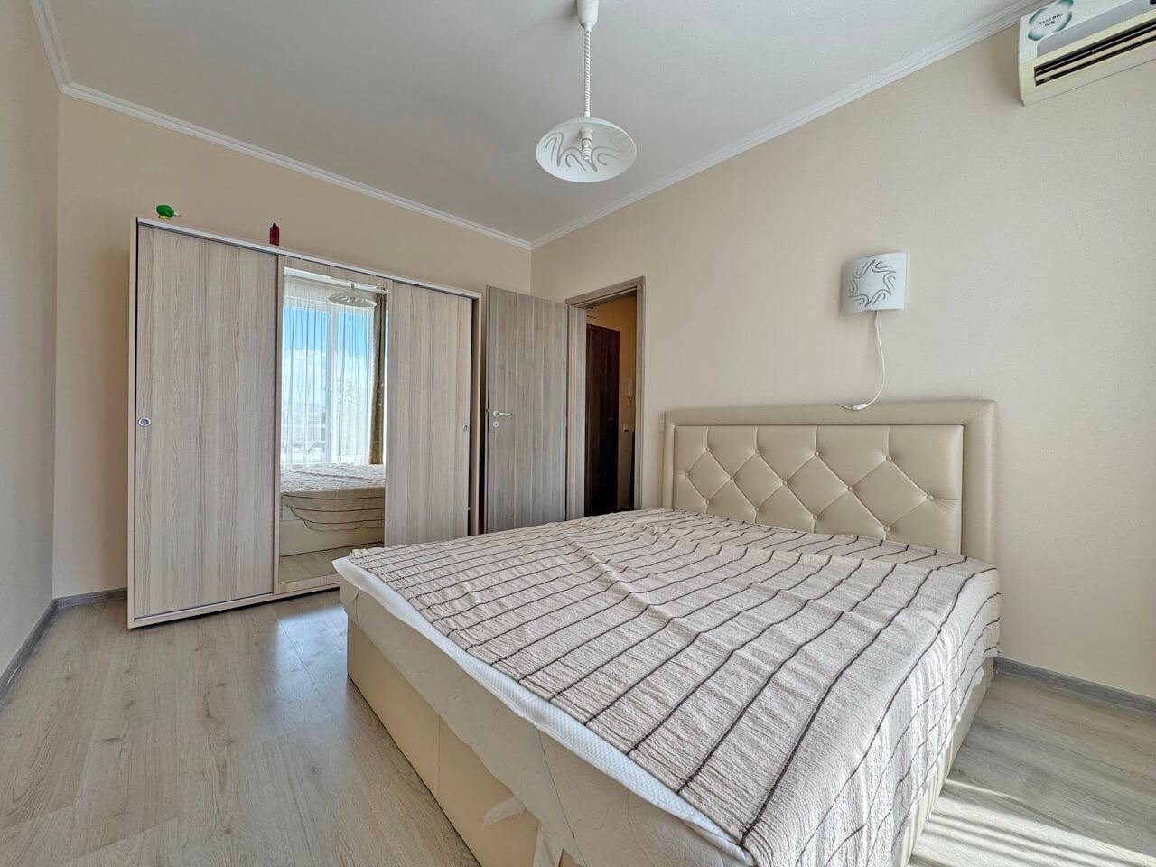 Apartment with Two Bedrooms and Pool View in a Modern Complex in Sunny Beach