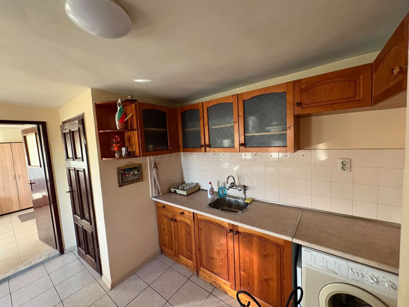 Furnished one-bedroom apartment 400 m from the sea in Sarafovo – no maintenance fee