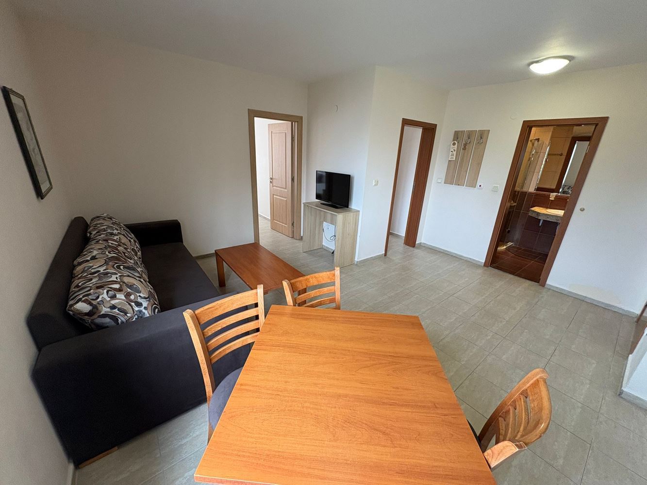 Two-Bedroom Apartment 300 Meters from the Beach in the Center of Sunny Beach