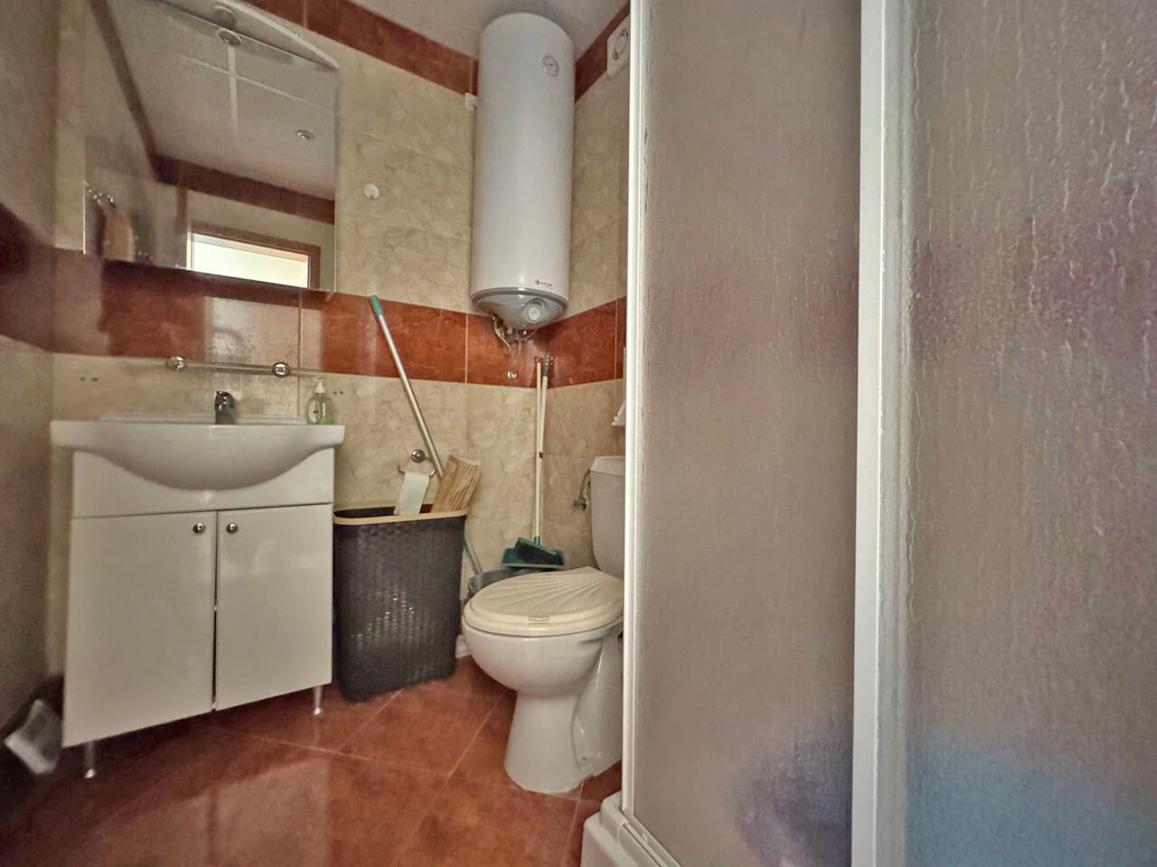 One-bedroom apartment with sea panorama and pool view in a prestigious complex in Sveti Vlas