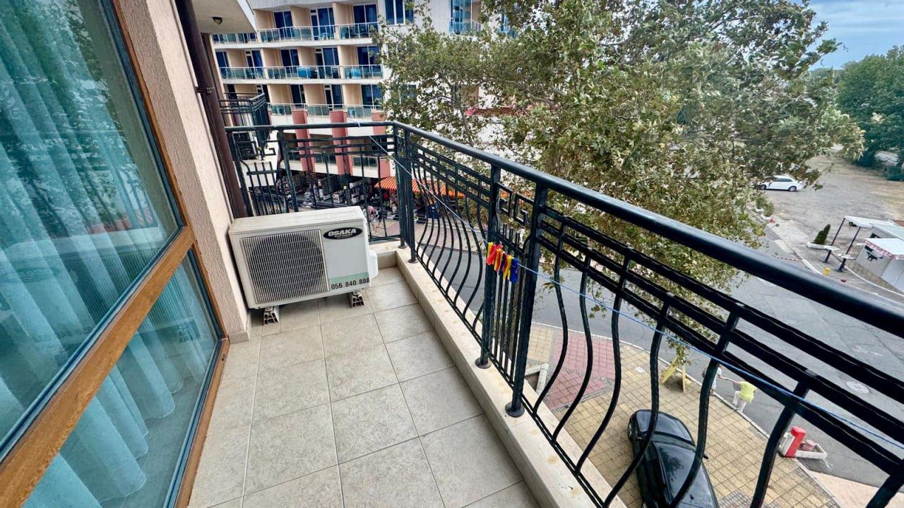 One-bedroom apartment 100 m from the beach – exceptional complex with full infrastructure