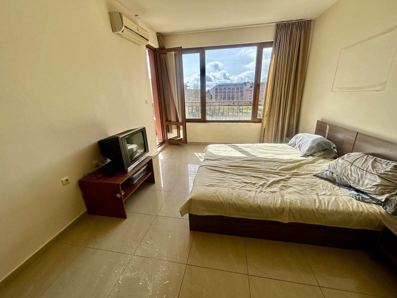 One-bedroom apartment in the central part of Sunny Beach with pool view