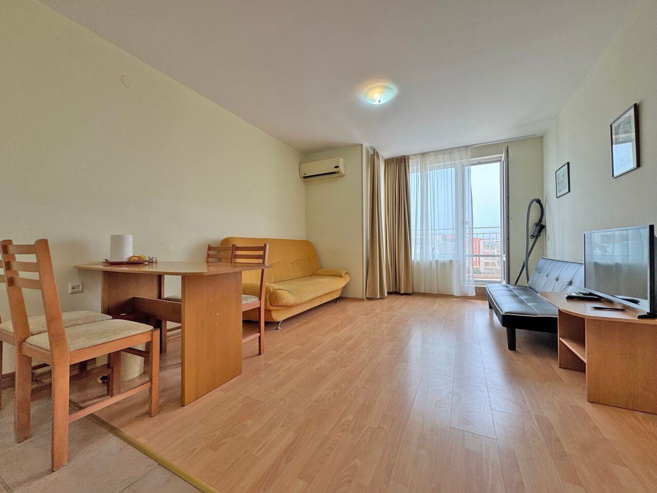 Spacious One-Bedroom Apartment with Pool View in Sunny Beach