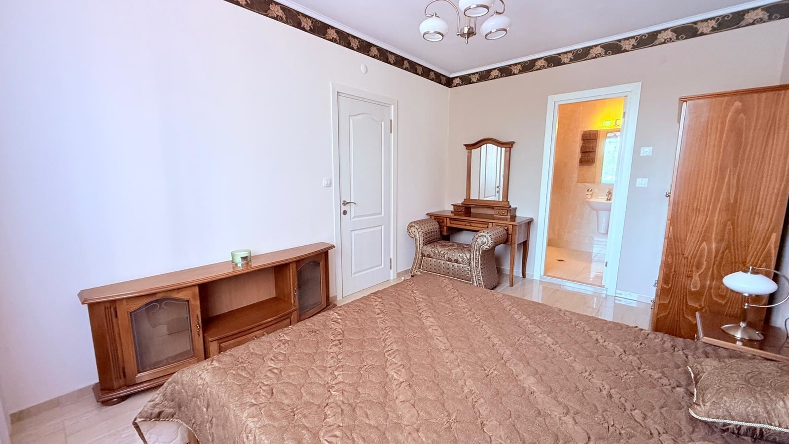 Luxury two-bedroom apartment in a complex in Nessebar – 200 meters from the beach, pool and garden view